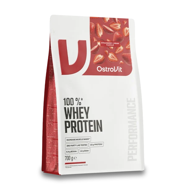 Proteina 100% Whey 700 G Strawberry Cream Ostrovit