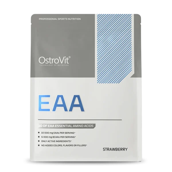 AMINO EAA 600 G STRAWBERRY OSTROVIT - Imagen 2