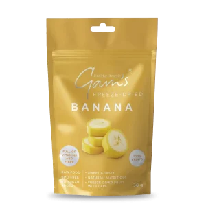 SNACK FRUTA PLATANO LIOFILIZADO 30 G GAMS