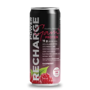 PROTEIN DRINK RECHARGE ALL IN ONE 330 ML RASPBERRY GAMS
