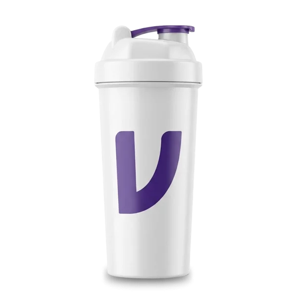 SHAKER BLANCO CON MORADO OSTROVIT - Imagen 2