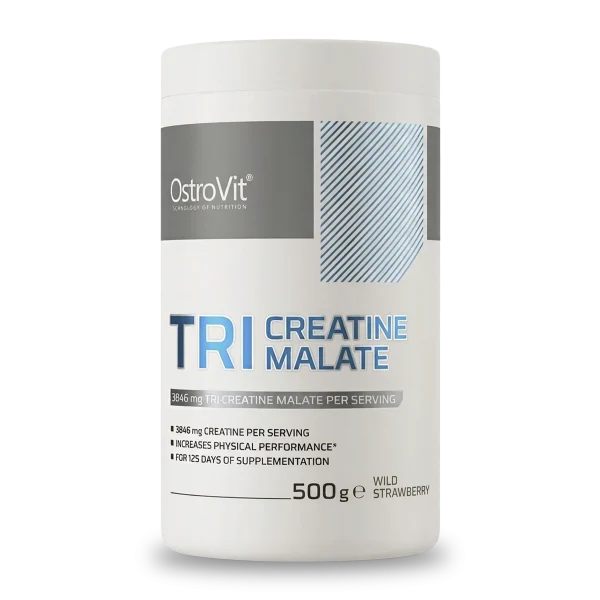 CREATINA MALATO 500 G WILD STRAWBERRY OSTROVIT