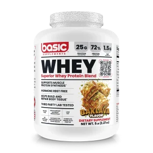 BASIC PROTEINA WHEY 5 LB BAKLAVA