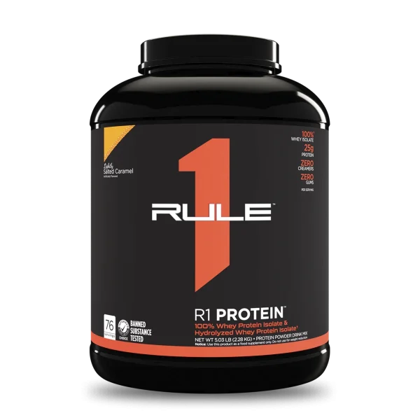 PROTEINA ISOLATE 5.03 LB LIGHTY SALTED CARAMEL RULE1